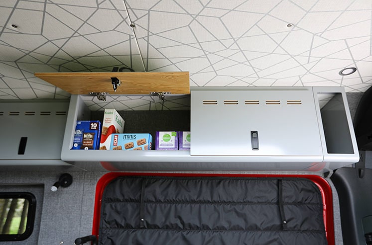 Sprinter Van Cabinets - Grey