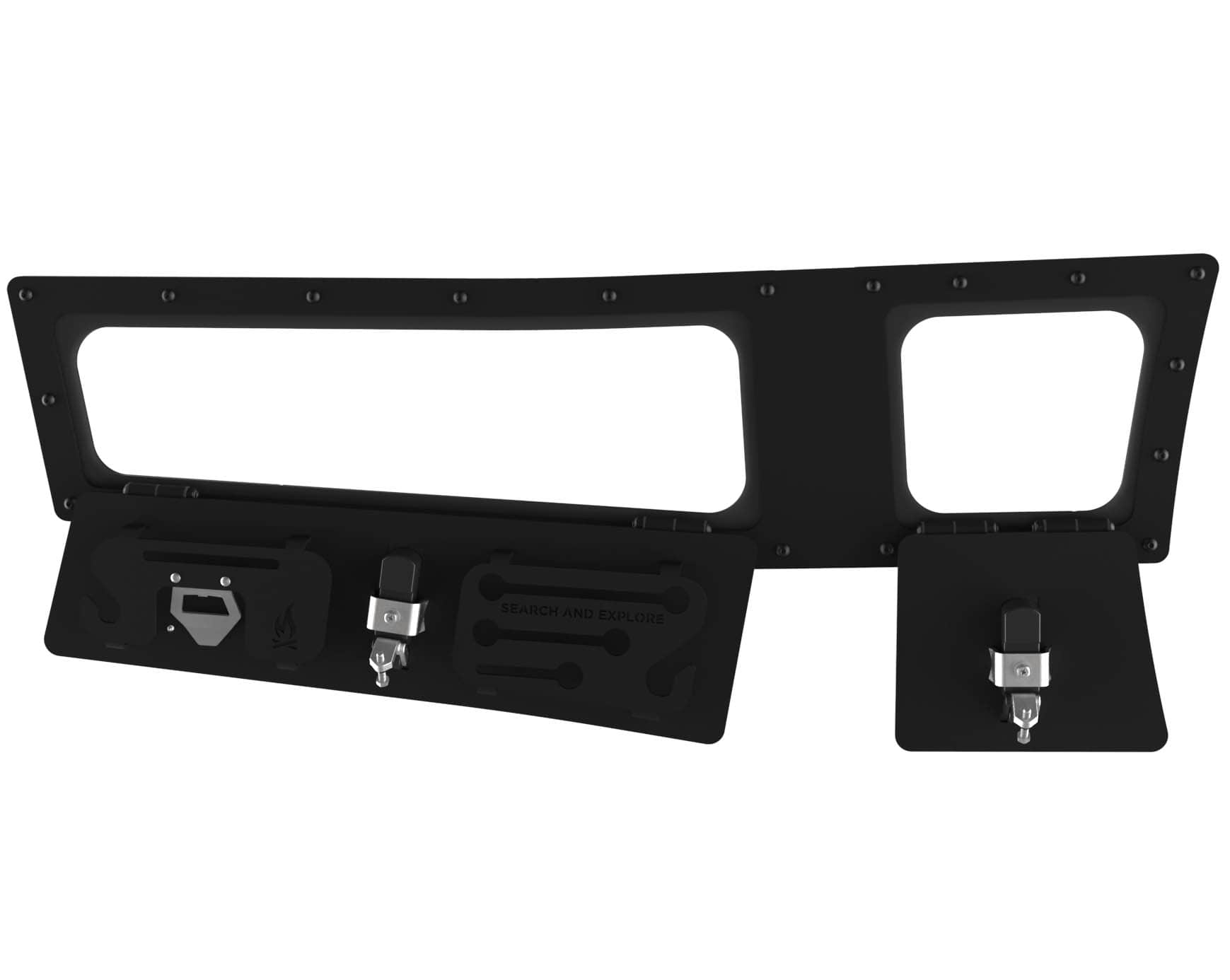 Sprinter 170 rocker locker with both doors open - passenger side
