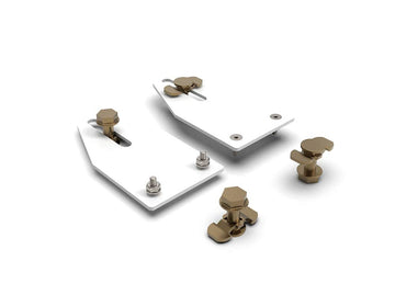 Adventure Wagon cabinet brackets in white