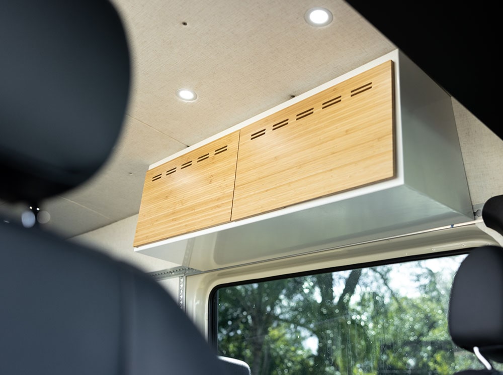 Flatline Sprinter Van Cabinets