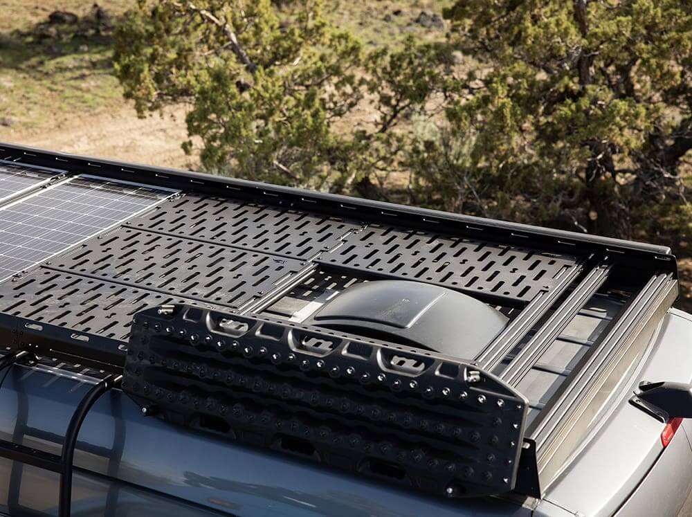 Universal Decking Panels on Sprinter Standard Rack
