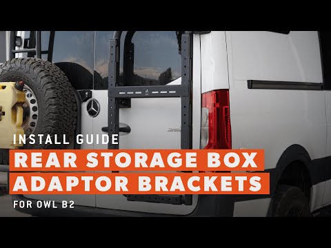 Rear Storage Box Adapter Brackets (for Owl B2) Installation Video