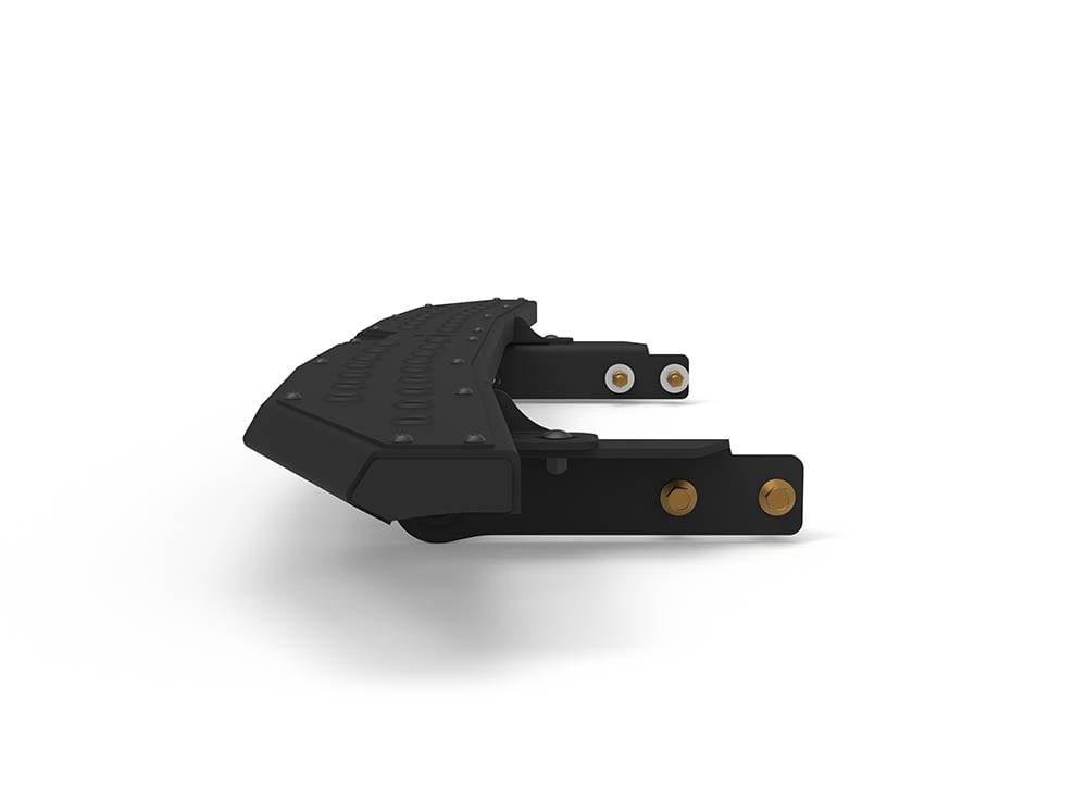 Side angle view of Sprinter Rear Plate Step