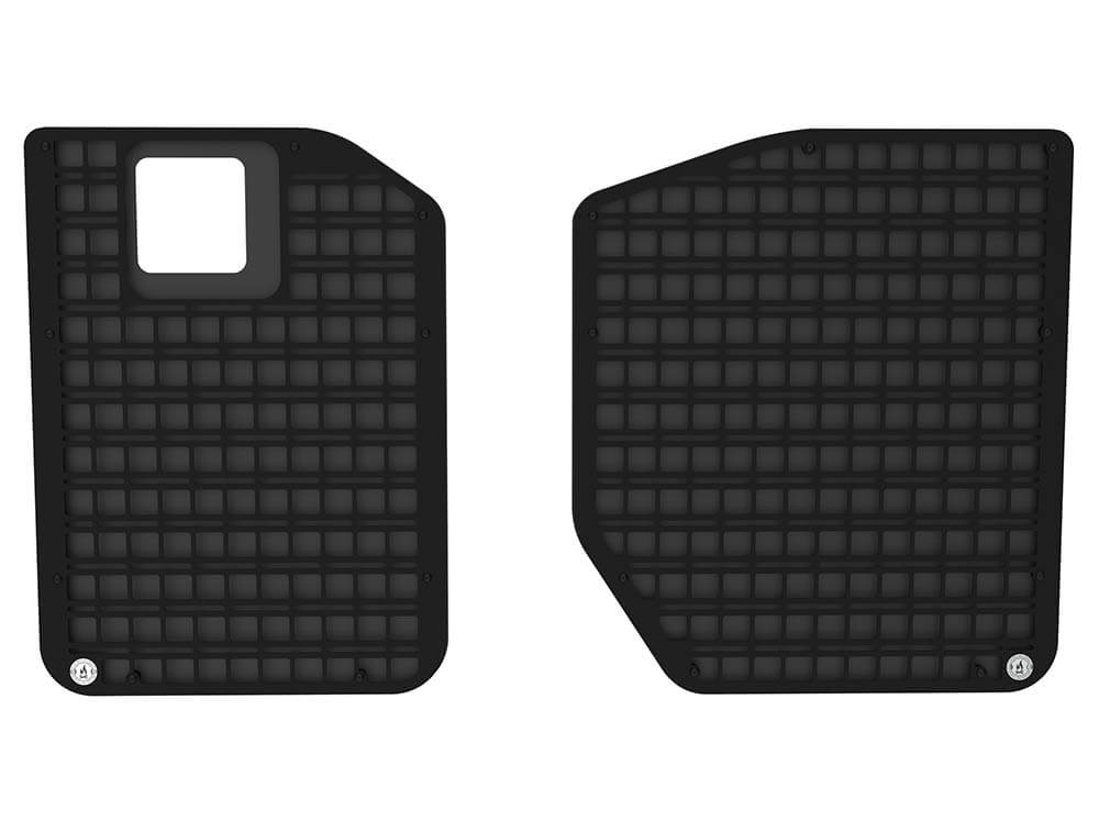 Sprinter rear door Molle panels for lower door with black plastic backer included