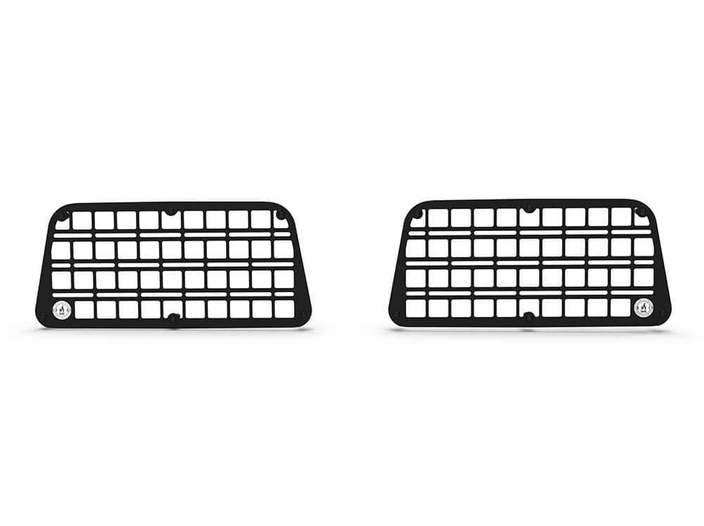 Sprinter high roof rear door Molle panels for upper door area
