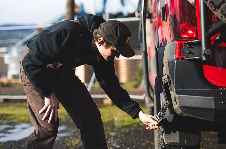 Sprinter Rear Panel Storage Locker for Vans