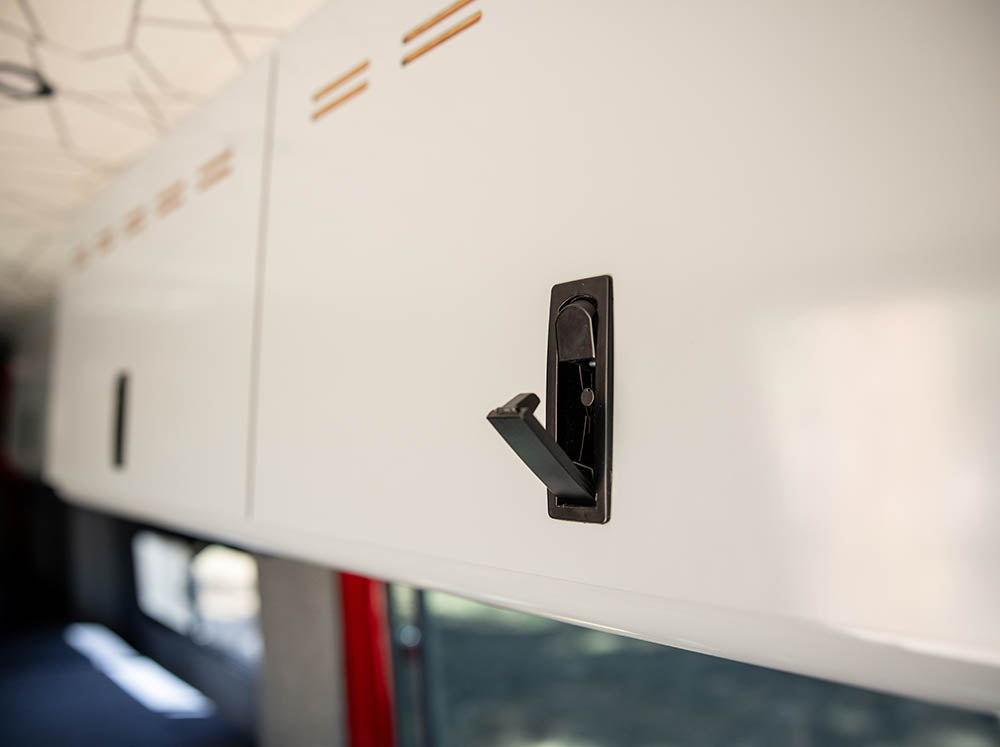 Sprinter Van Upper Cabin Van latch detail