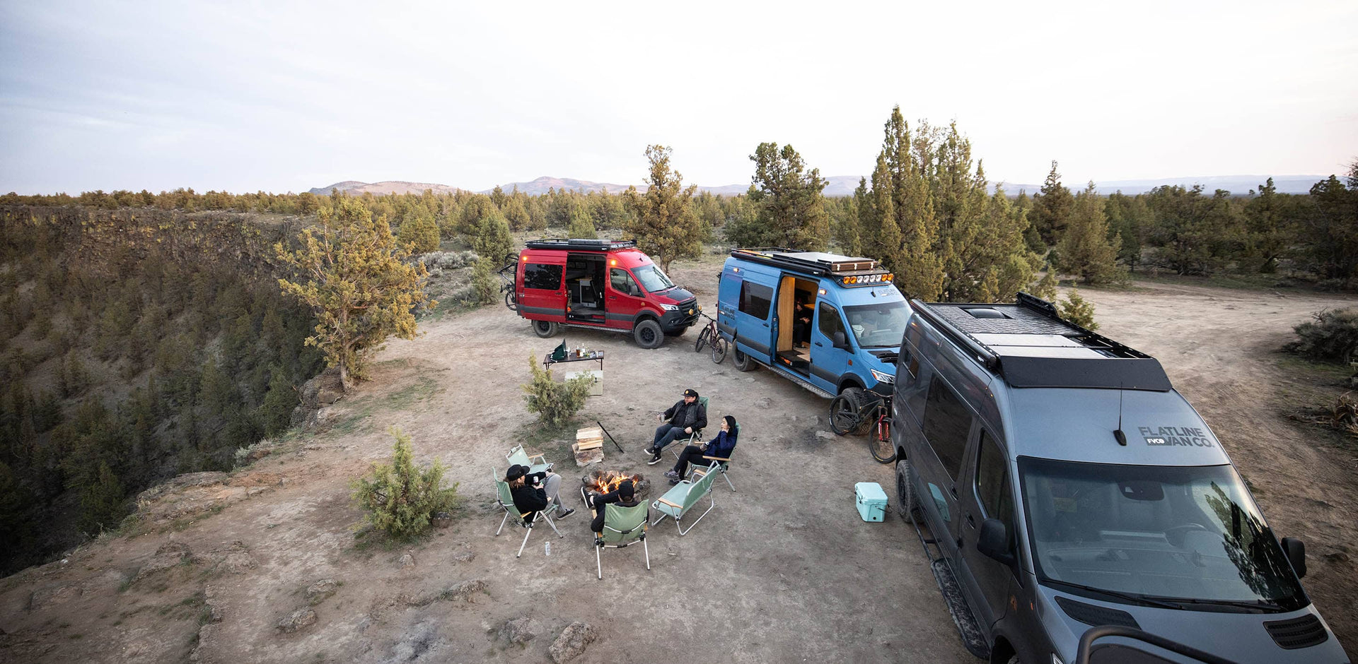 Sprinter Vans at Camp