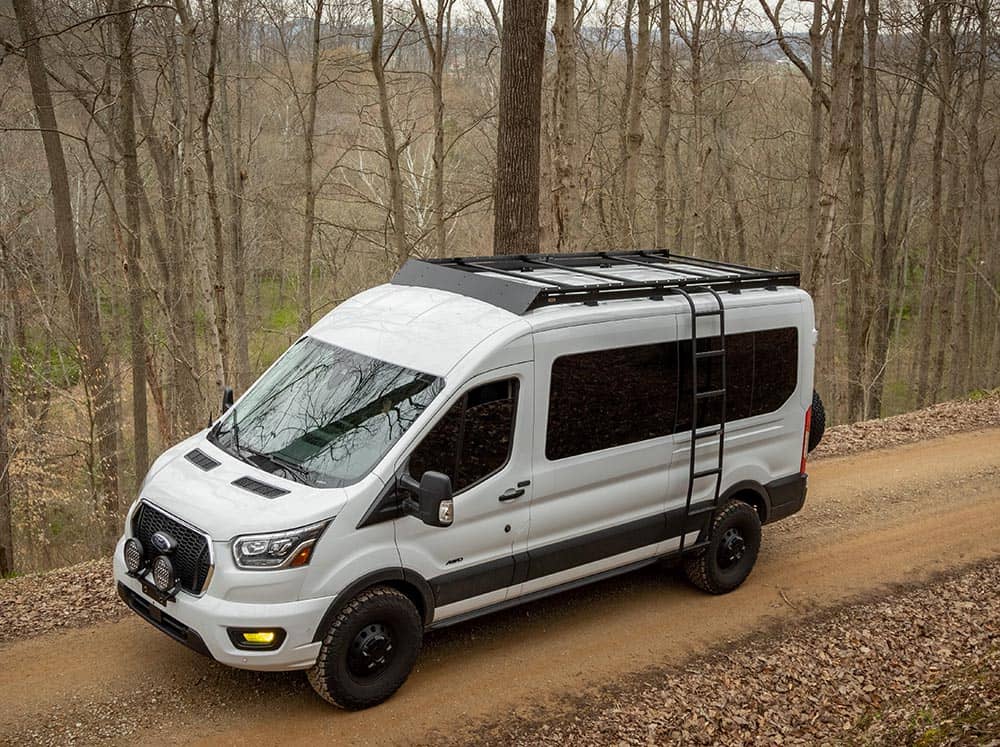 Transit 148 Mid Roof - Low Pro Roof Rack