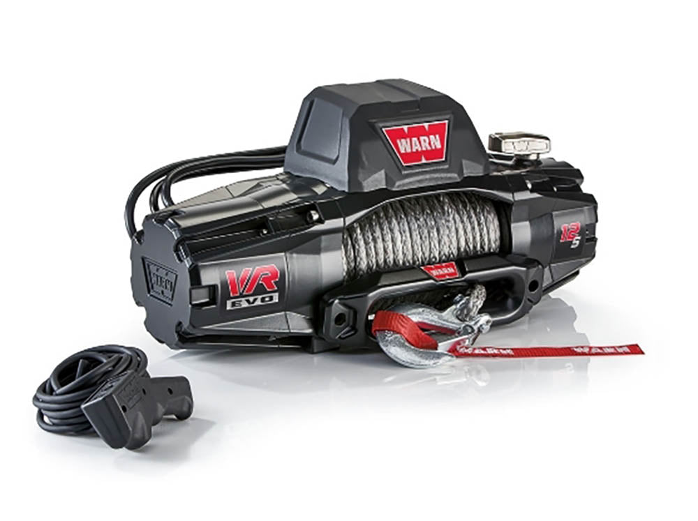 WARN VR EVO 12-S Winch with corded remote included