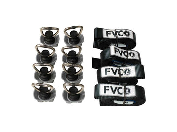 1” Cam Buckle Straps with L-Track Anchors