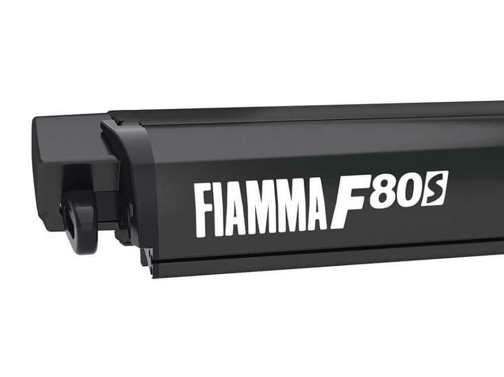 Fiamma F80S 450 Awning Titanium Royal Grey Fabric | Just Kampers Fiamma F80S 450 Awning Titanium Royal Grey Fabric | Just Kampers