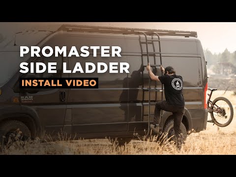 Promaster Side Ladder Installation Video