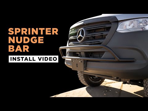 Sprinter Nudge Bar Installation Video