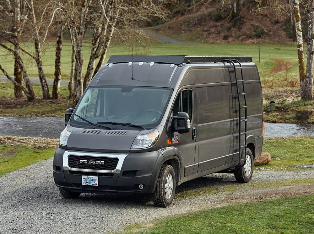 Promaster Low Pro Roof Rack with Side Ladder