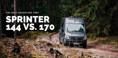 Sprinter 144 vs 170 - Which one is the better adventure van?