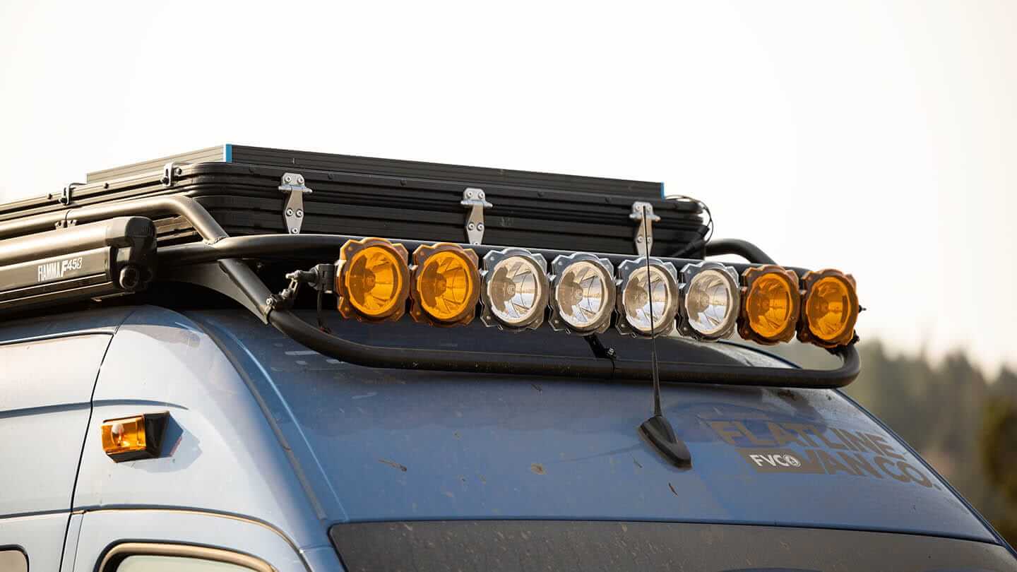 Sprinter Roof Rack with Lights