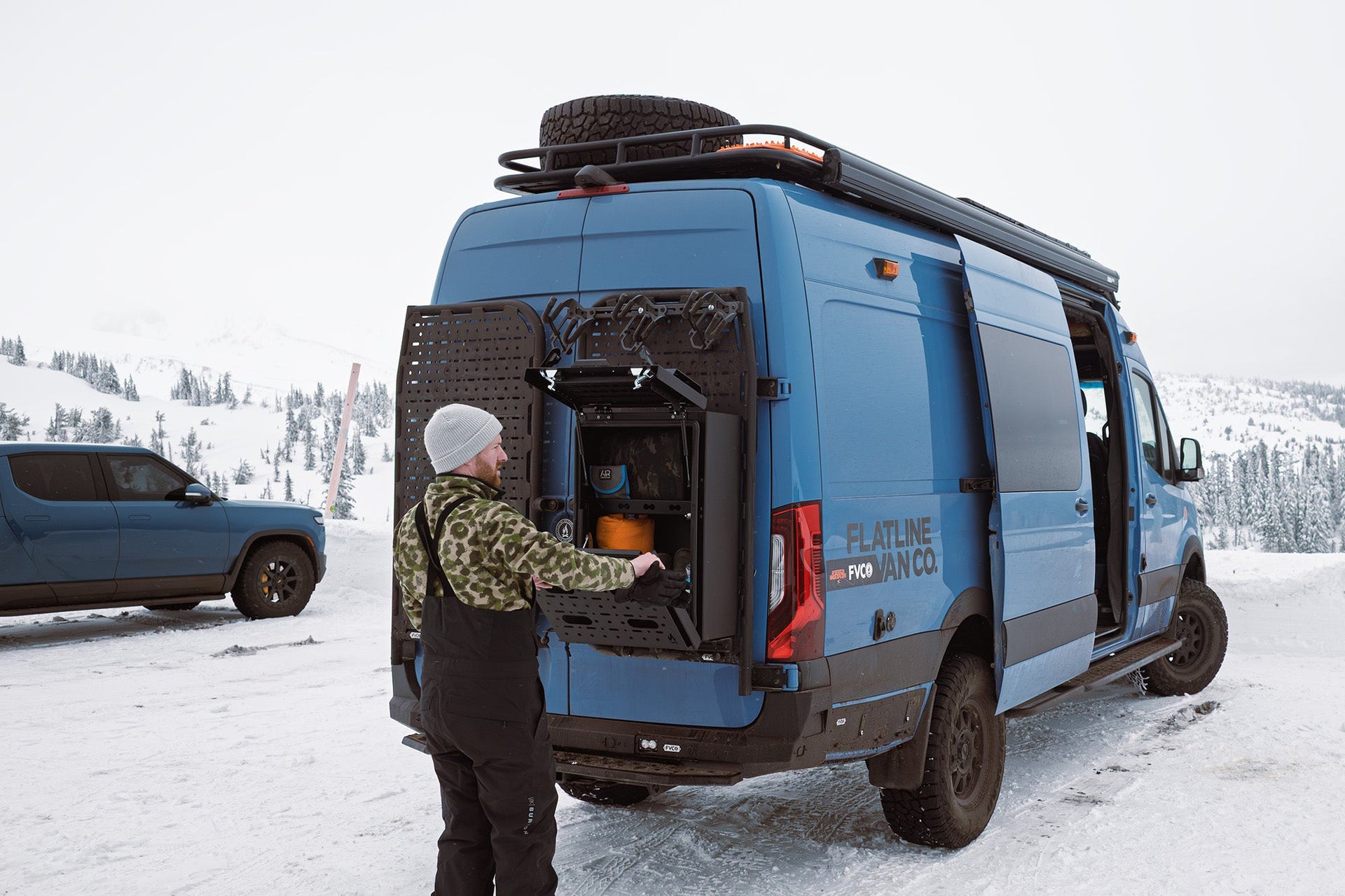 Rear Door Storage Platforms