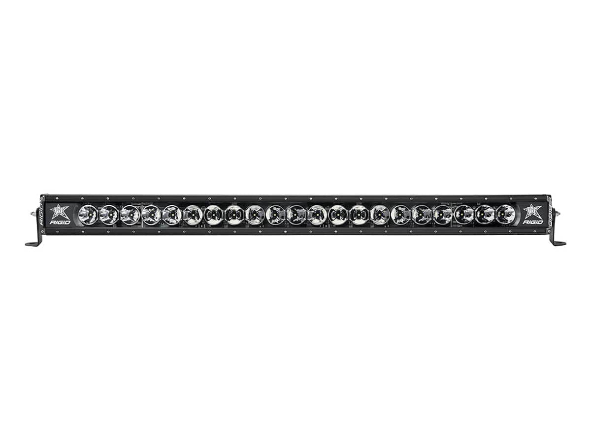 Rigid Industries Radians Plus Light Bar, black background with white background option