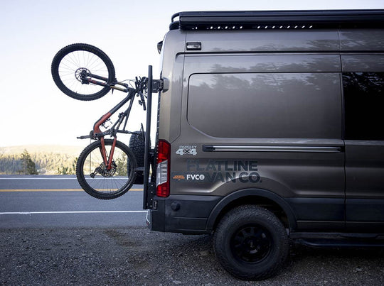 Transit Rear Door Platform | Flatline Van Co.
