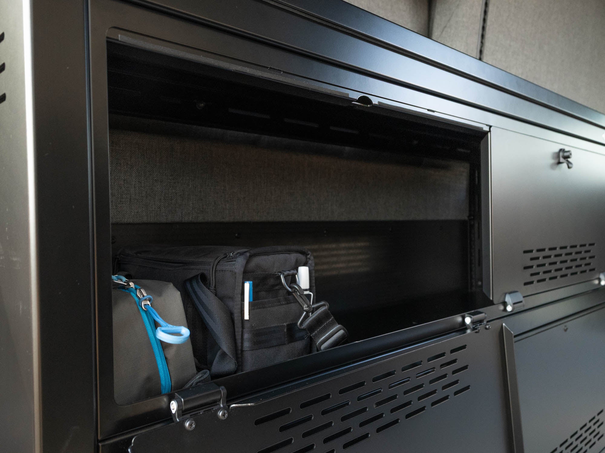 Travel Van House Systems Cabinet