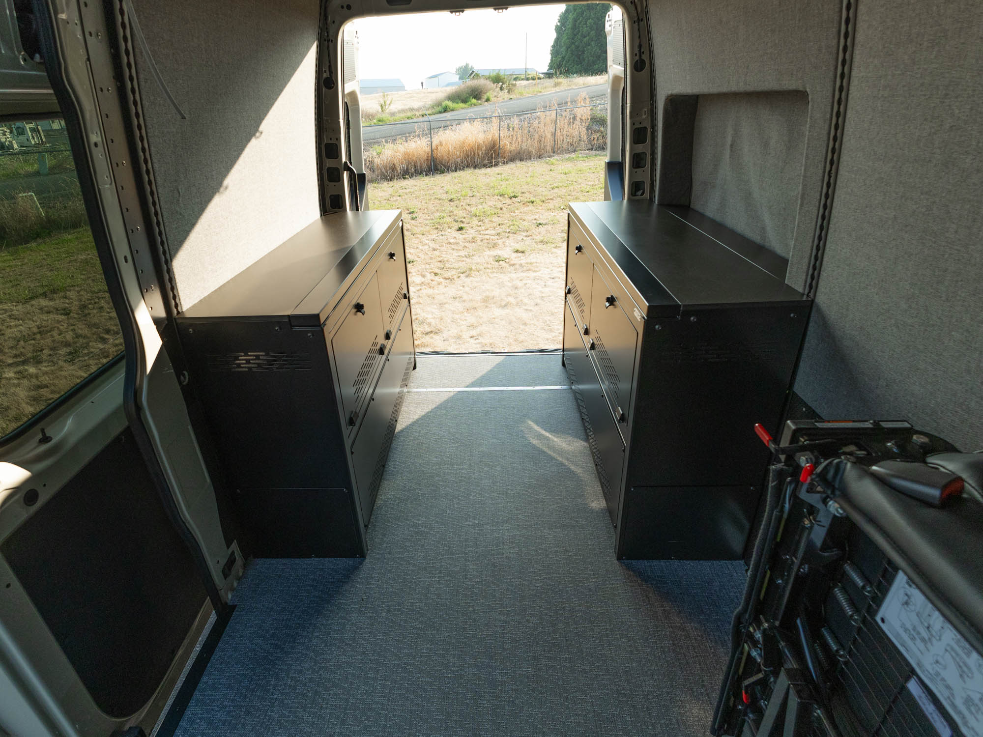Travel Van House Systems Cabinet