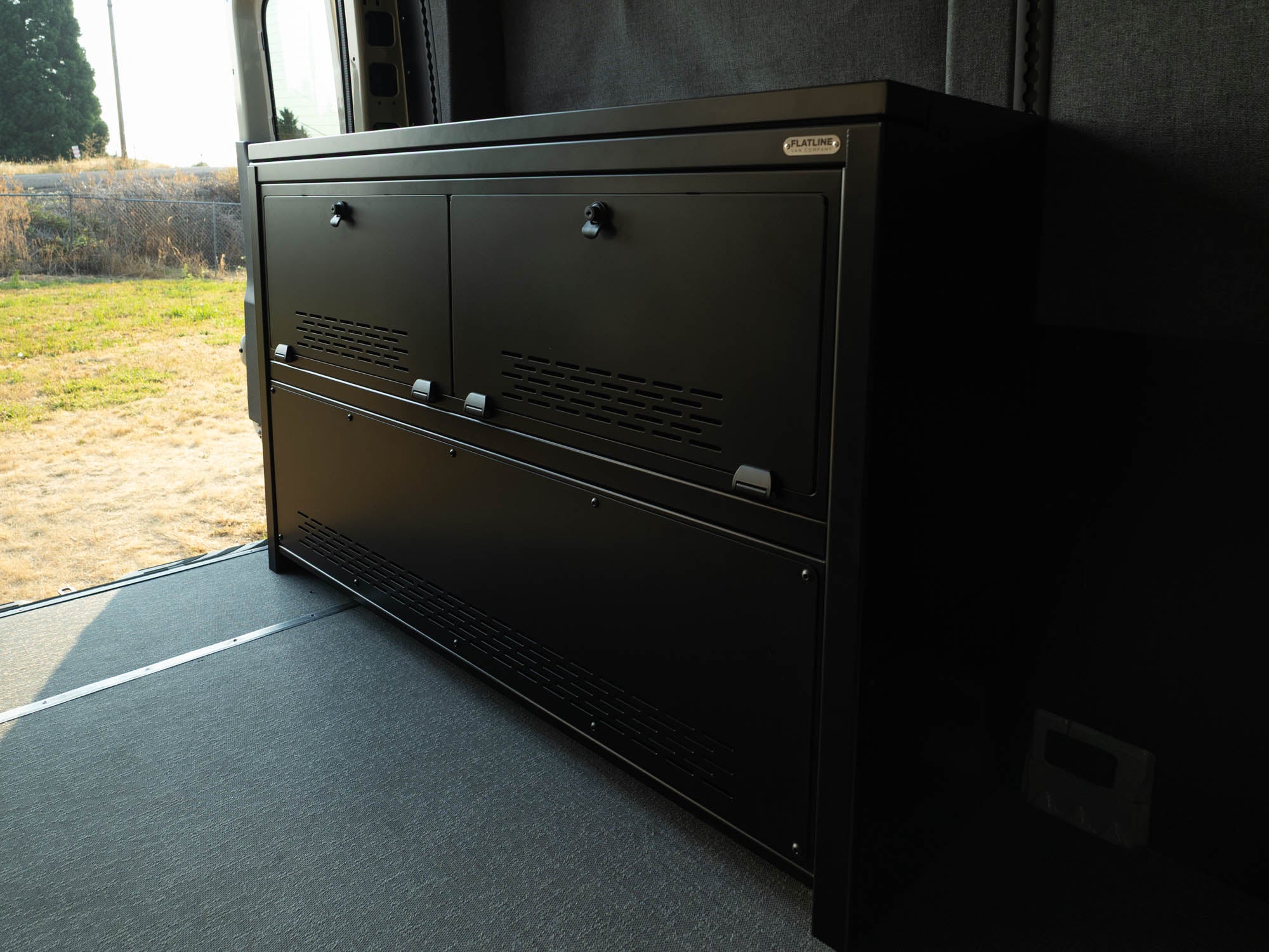 Travel Van House Systems Cabinet