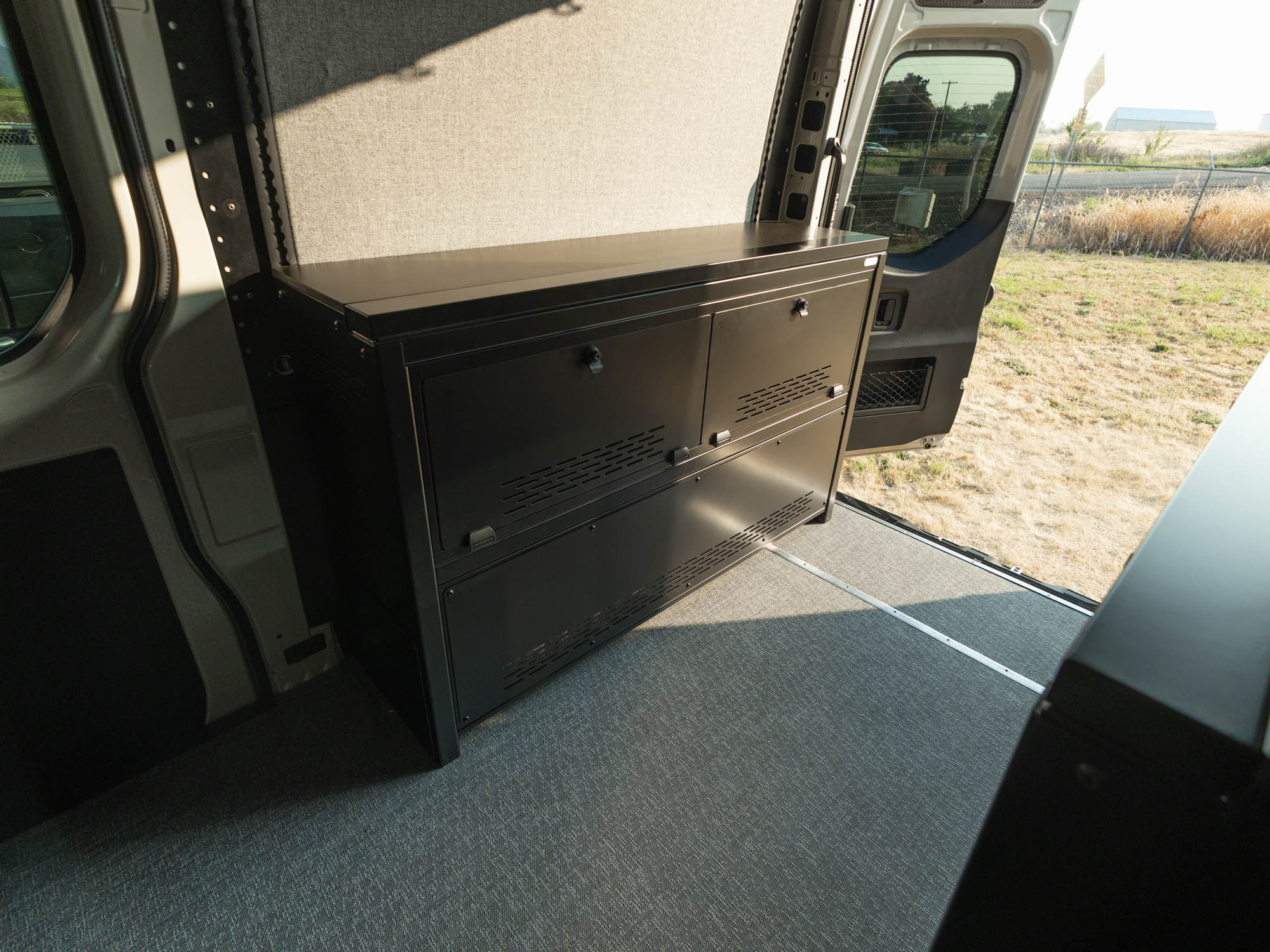 Travel Van House Systems Cabinet