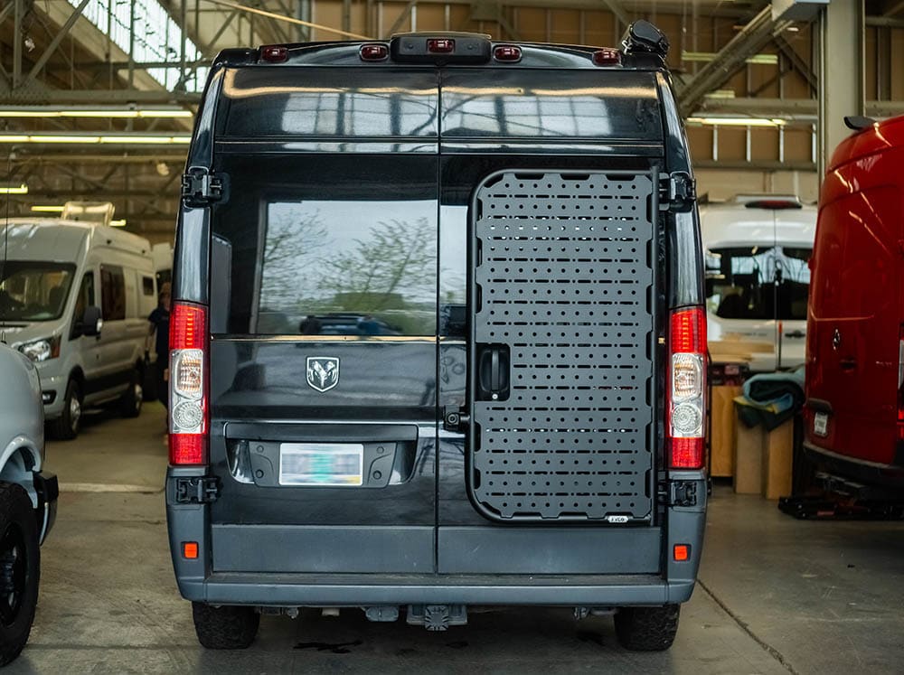 ProMaster Van Rear Door Cargo Carrier | Flatline Van Co