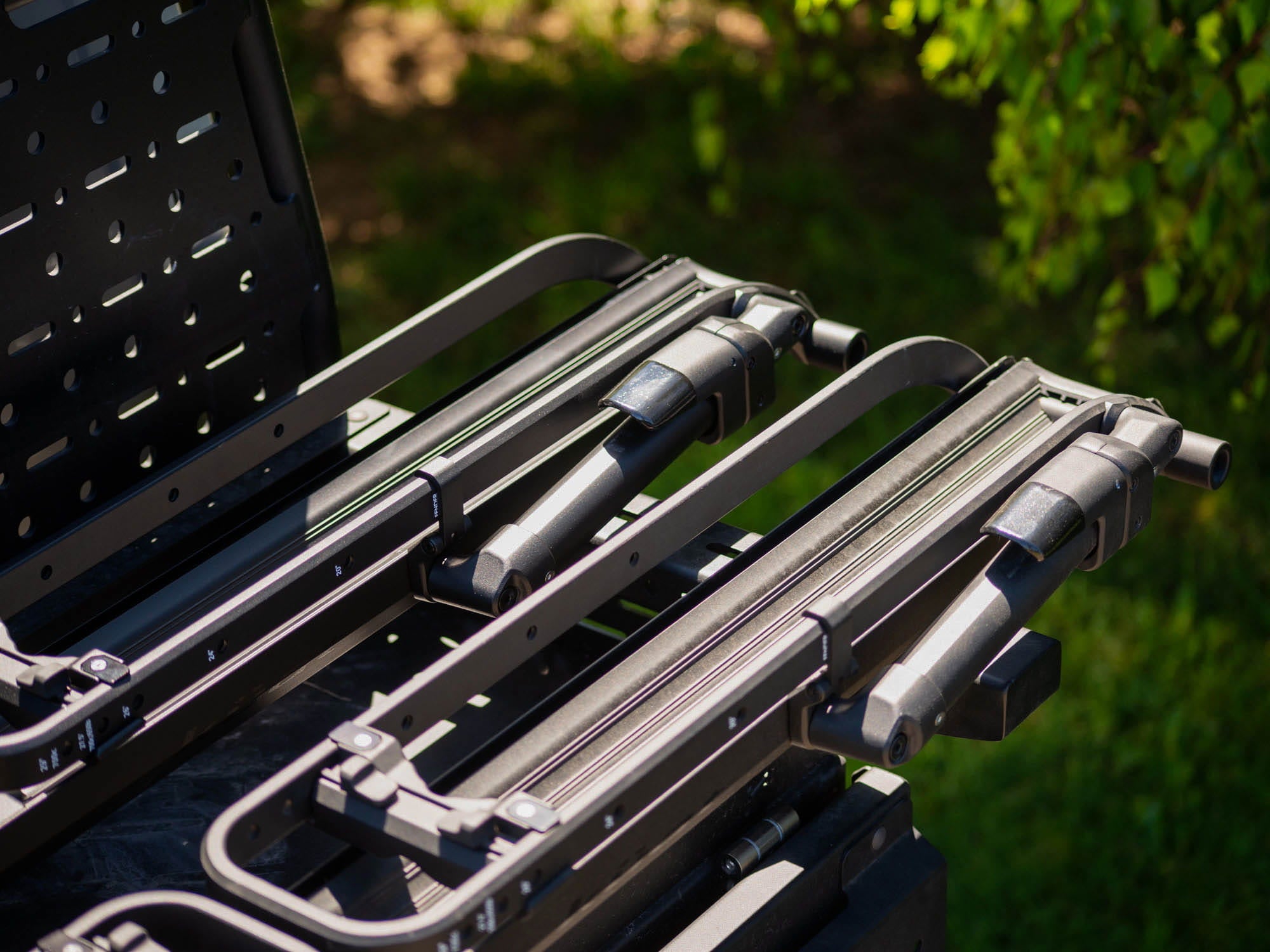 Storage Box Bike Rack Adapter with Kuat Piston SR Bike racks
