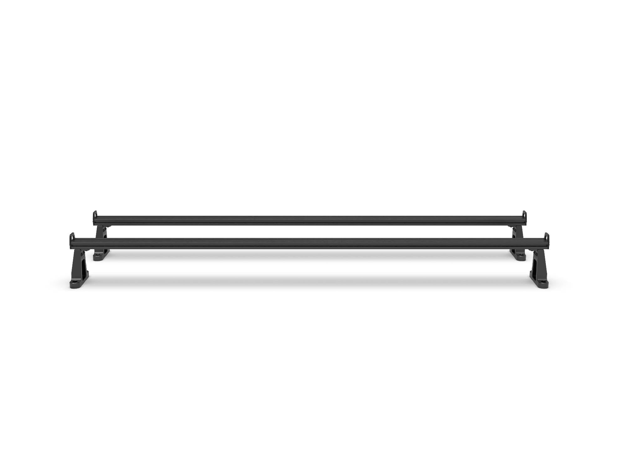 Sprinter Crossbar Roof Rack with 59.75-inch crossbars on low roof van