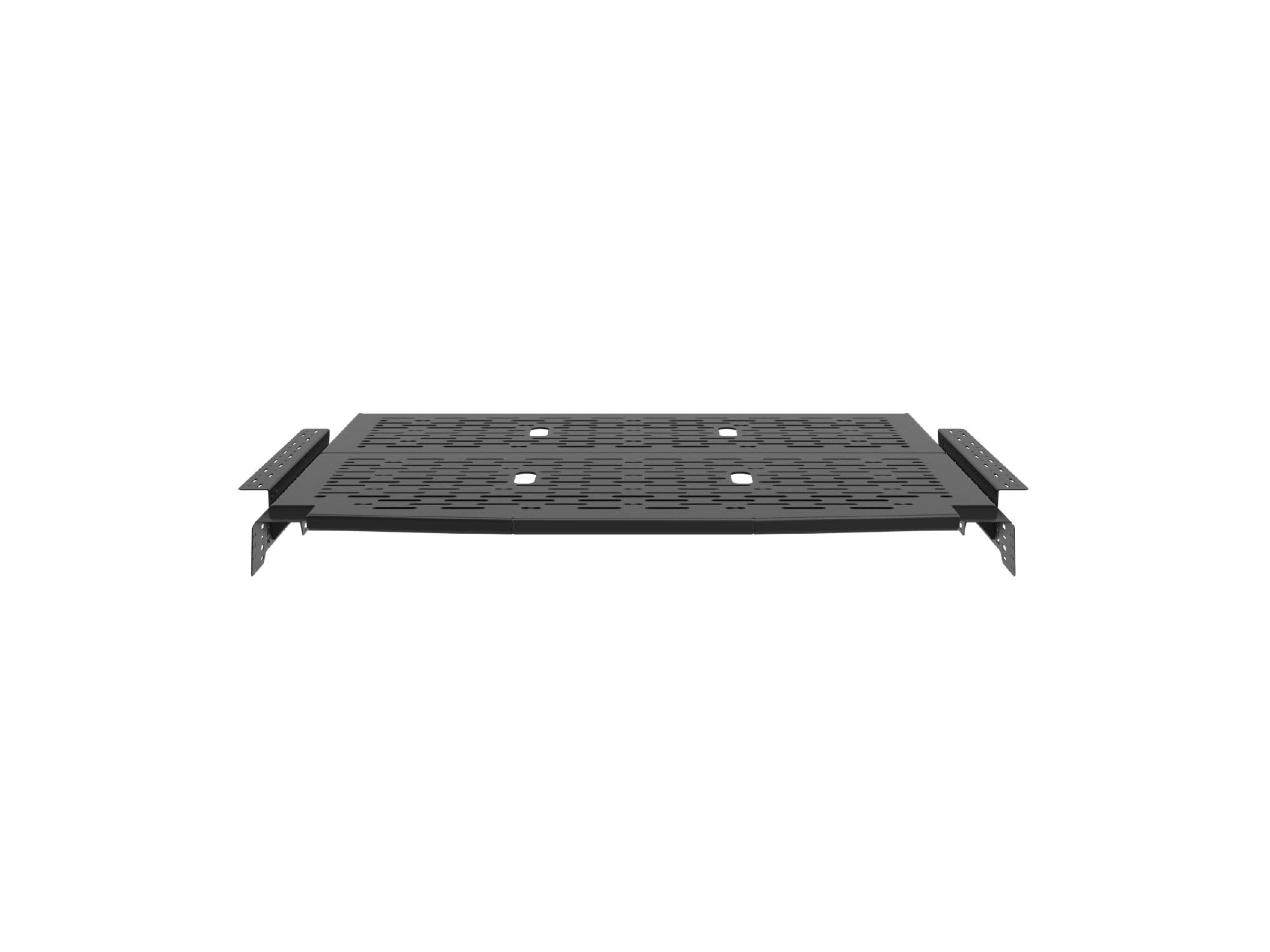 Sprinter 170 Flare Trim Brackets attached to 2-panel Sprinter bed 