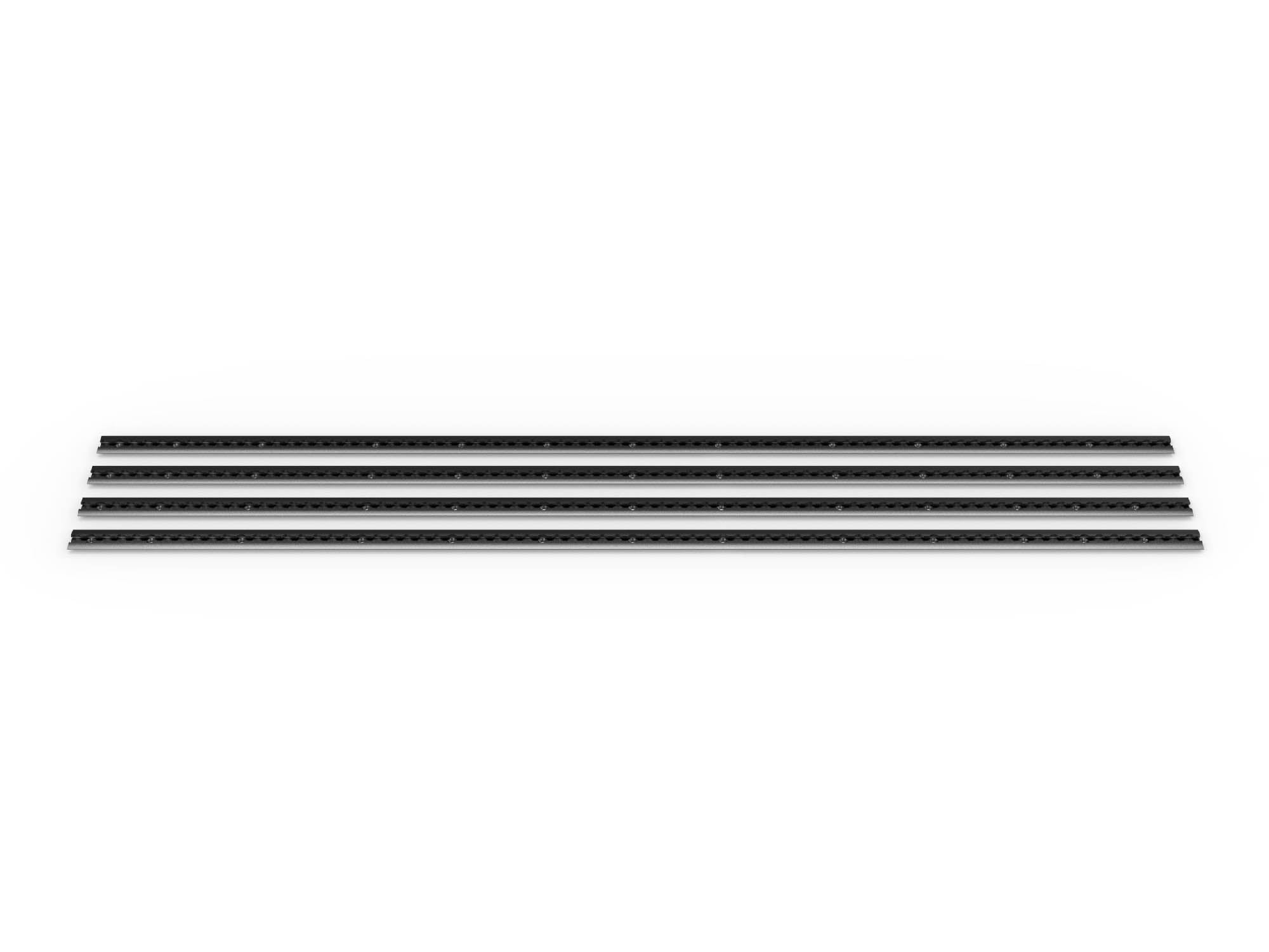 Side view of Sprinter Flush Mount L-Track Kit for 144