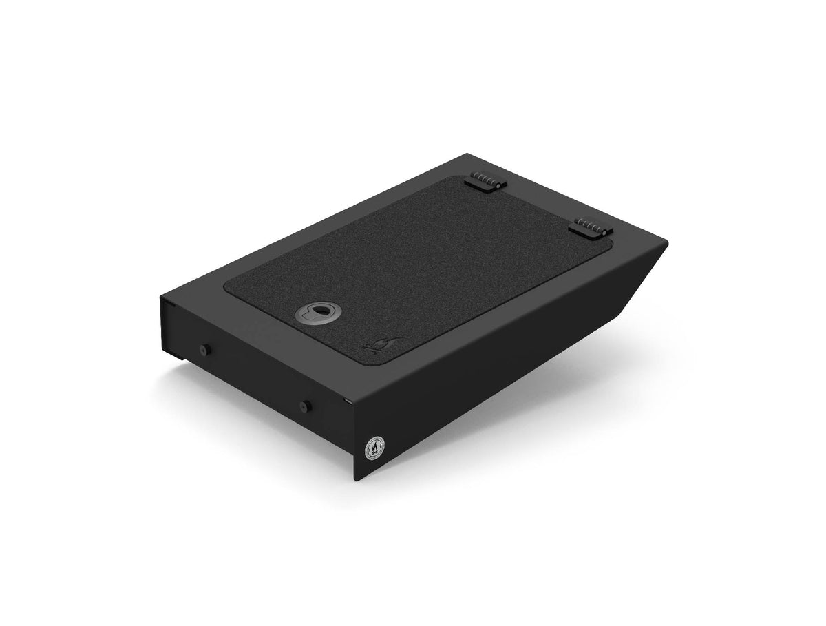 Passenger Floor Riser Compartment for Sprinter Vans | Flatline Van Co.
