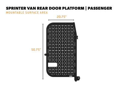 Sprinter Van Rear Door Platform