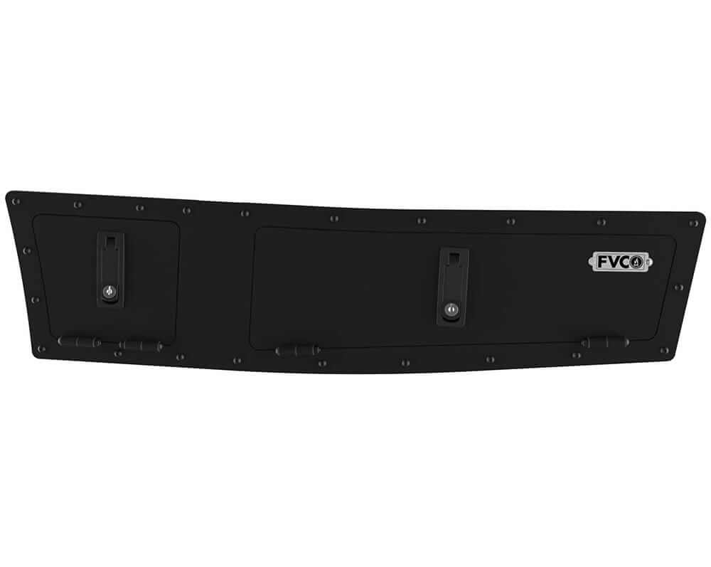 Sprinter Rocker Storage Locker Sprinter Rear Panel Storage Locker | Flatline Van Co.
