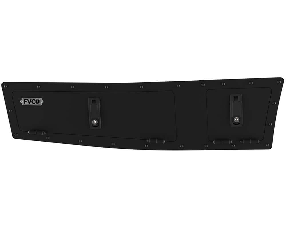 Sprinter Rocker Storage Locker Sprinter Rear Panel Storage Locker | Flatline Van Co.