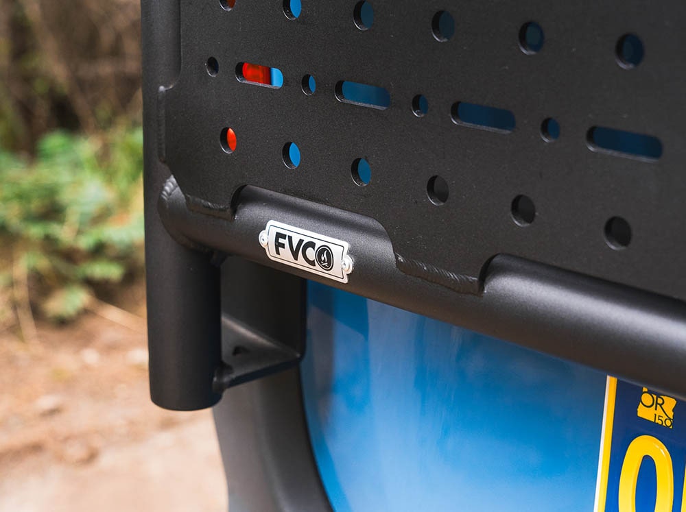 FVC logo on Sprinter Van Rear Door platform