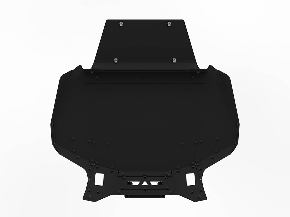 Top-down view of Sprinter Front Bumper Skid Plate