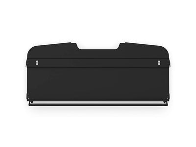 Top view of the Sprinter Headliner Shelf with curtain rod