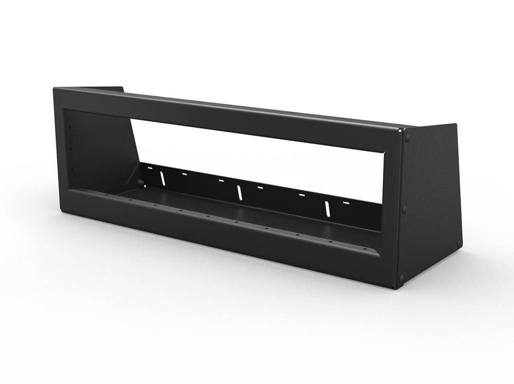 Sprinter adventure van open face cabinet for Adventure Wagon walls, without bungees installed