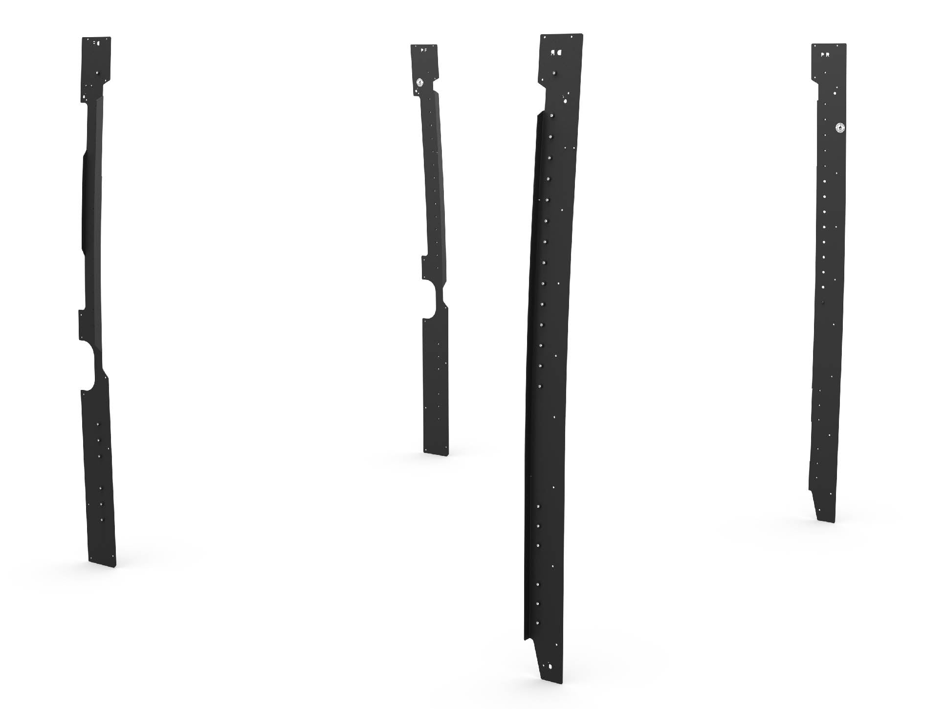 Transit Van Bed Brackets for Ford Transit 148" Medium Roof Vans