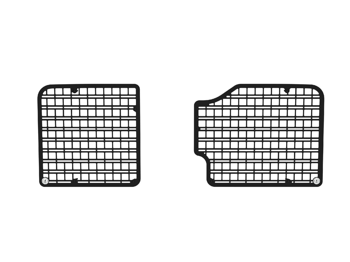 Lower rear door panels of the Transit Rear Door Molle Panels