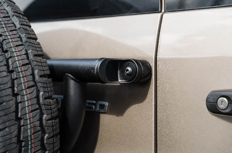 Transit Rear Tire Carrier – Bend Battery LLC