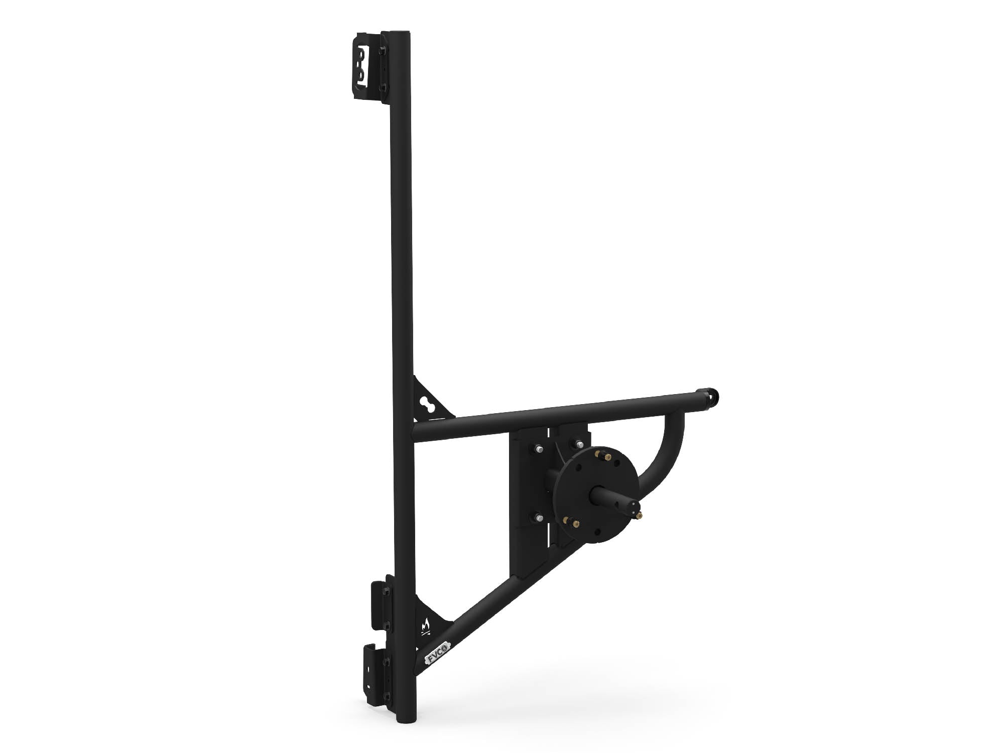 Ford Transit van Tire Carrier with short wheel mount
