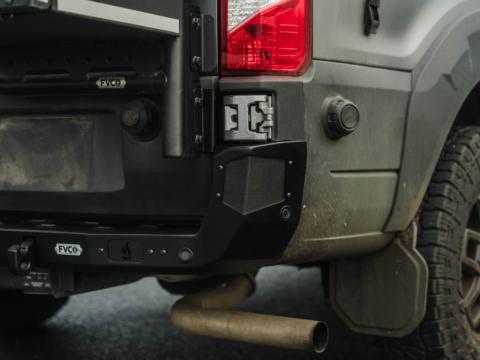 Rear Bumper for Ford Transit Vans | Flatline Van Co.
