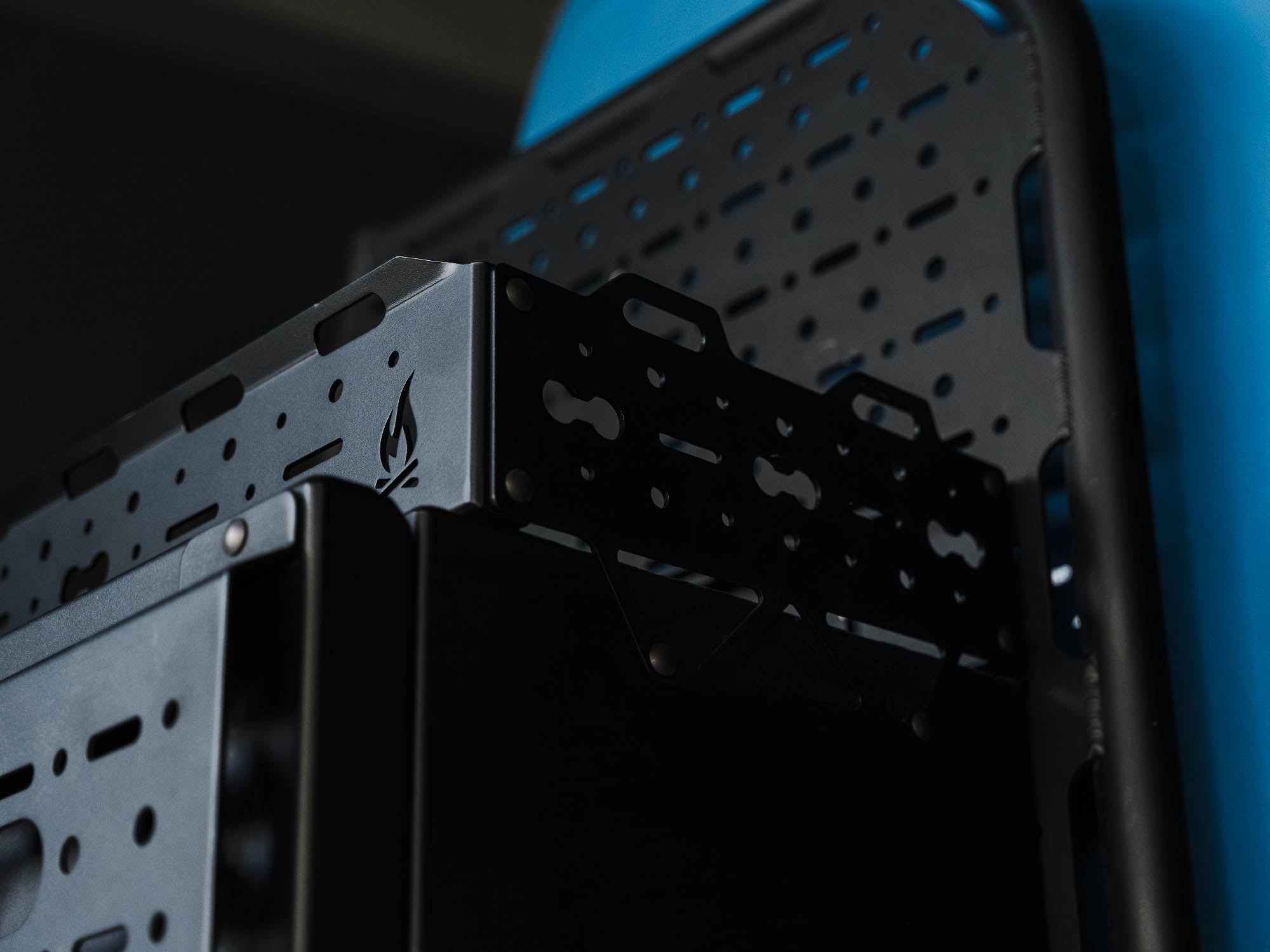 Rear Storage Box Topper for storing more gear outside the van