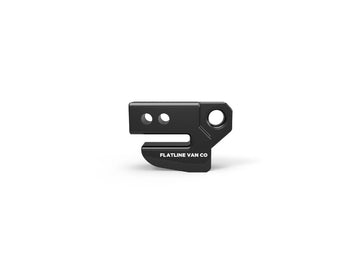 Hitch Slider with Delrin or Aluminum skid pad sized for 2" hitch receivers