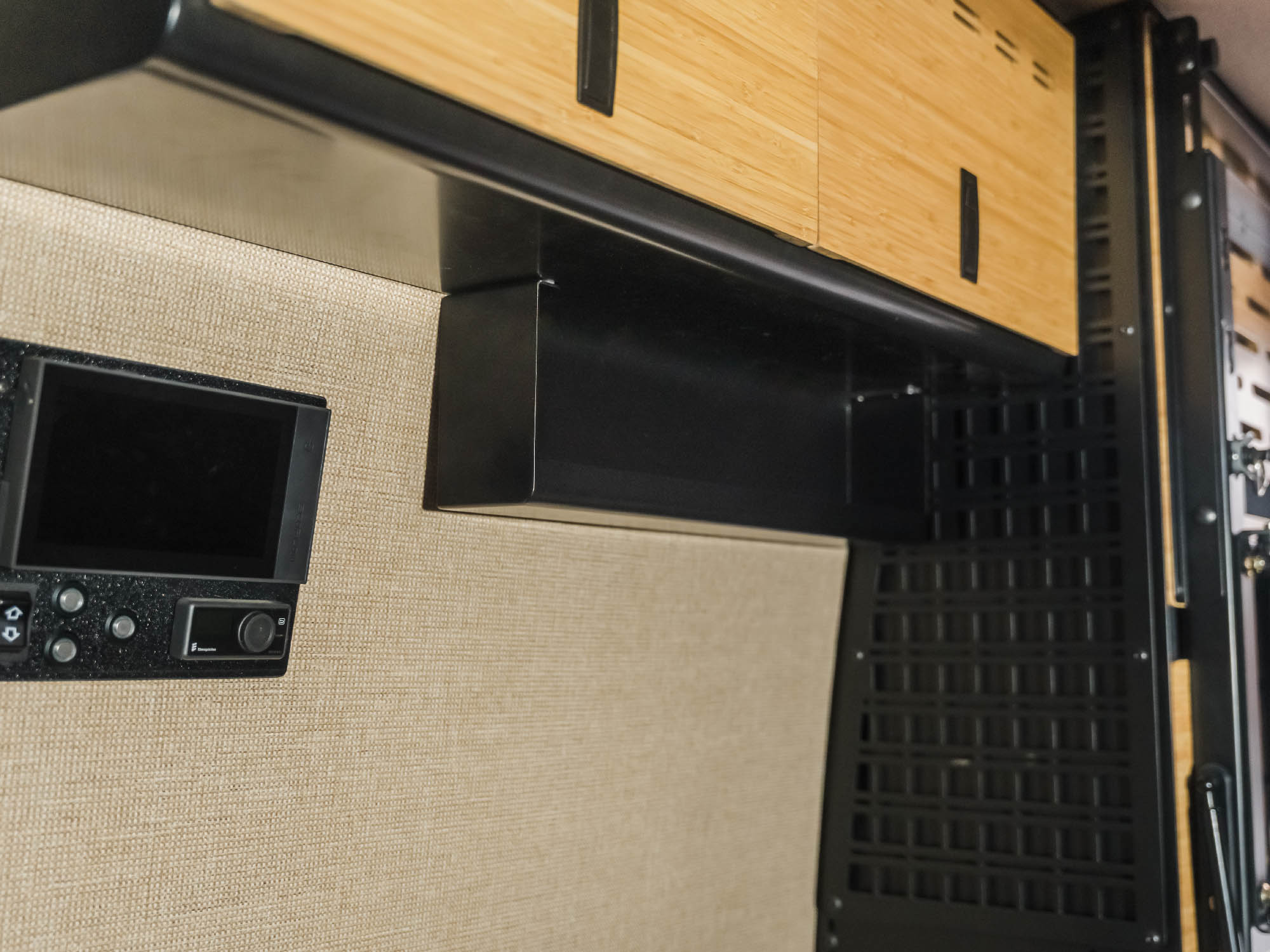 3.5 inch deep Under Cabinet Shel with universal fitment