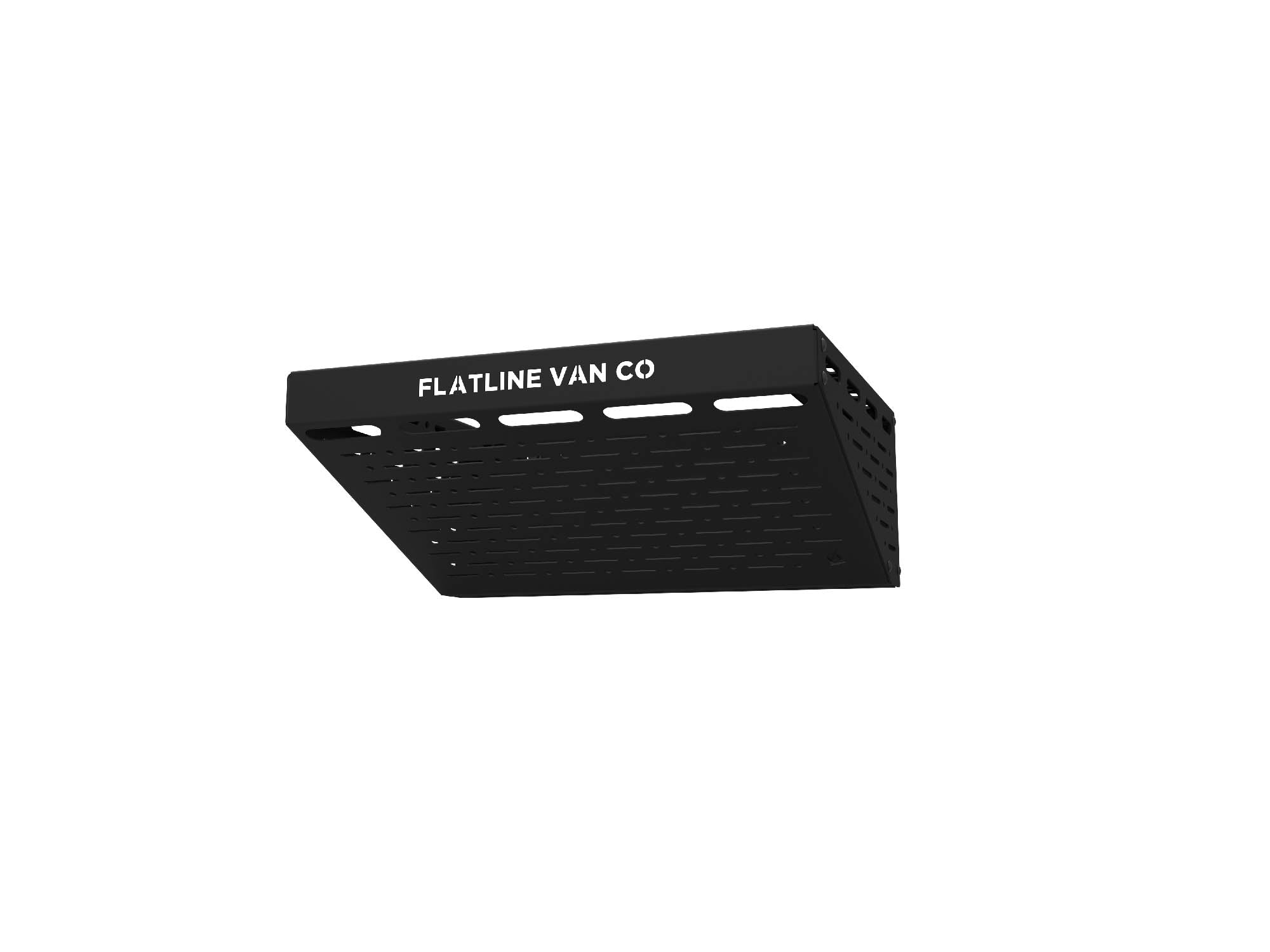 Low-angle view of Rear Door Platform Bike Rack Adapter